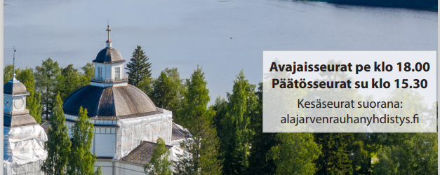 Maakunnalliset kesäseurat 11.7. – 13.7. 2025